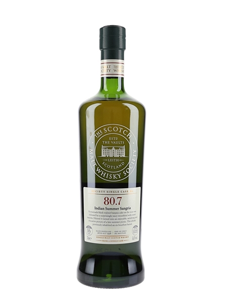 Glen Spey 1998 16 Year Old SMWS 80.7 Indian Summer Sangria 70cl / 54.5%