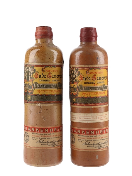 Blankenheym Oude Genever Bottled 1970s 2 x 50cl