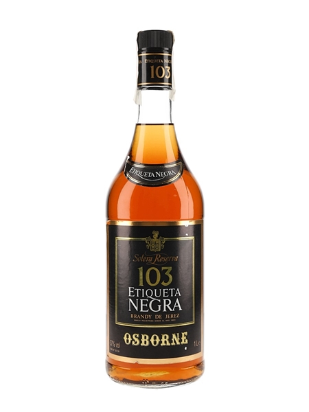 Osborne 103 Etiqueta Negra Bottled 1990s 100cl / 37%