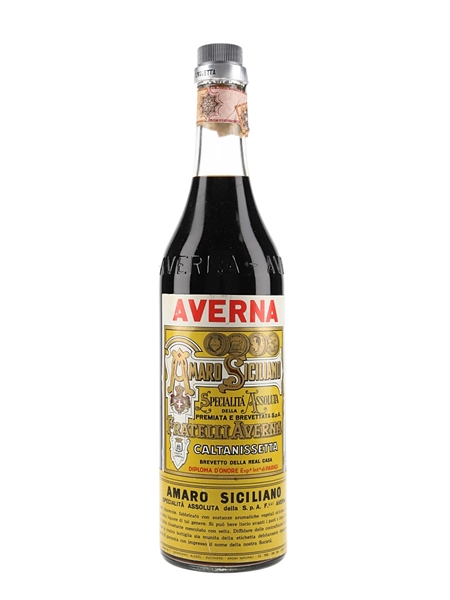 Fratelli Averna Amaro Siciliano Bottled 1970s 100cl / 34%