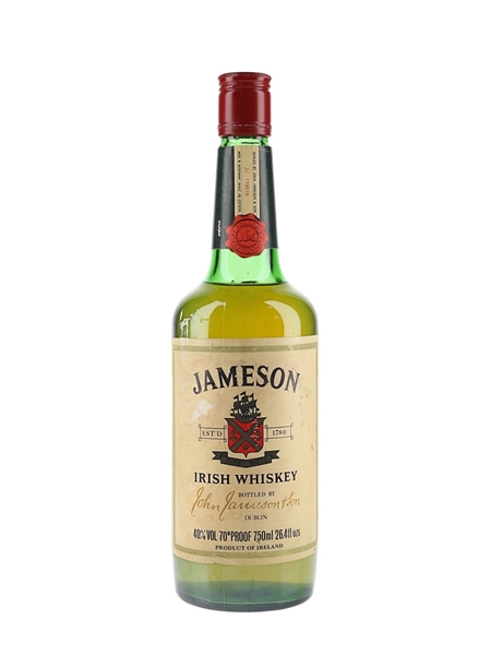 Jameson Irish Whiskey Bottled 1970s-1980s 75cl / 40%