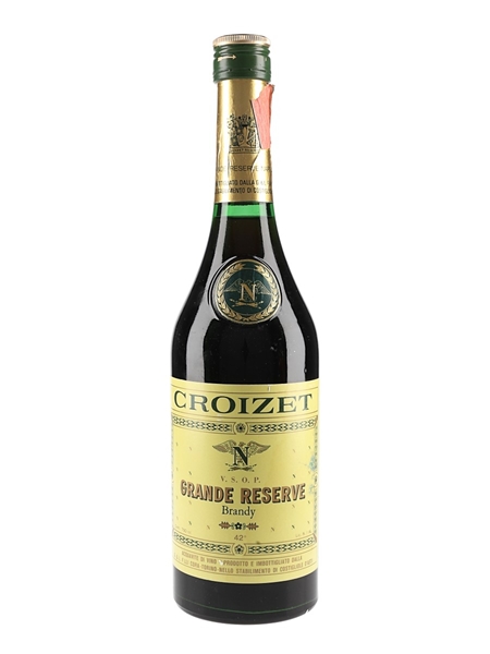 Croizet VSOP Grande Reserve Brandy Bottles 1970s 75cl / 42%