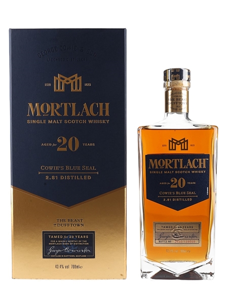 Mortlach 20 Year Old Cowie's Blue Seal 70cl / 43.4%