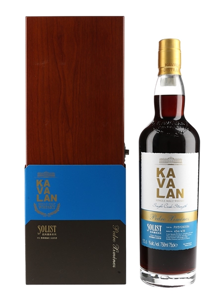 Kavalan Solist 2015 Pedro Ximenez Bottled 2023 75cl / 55.6%