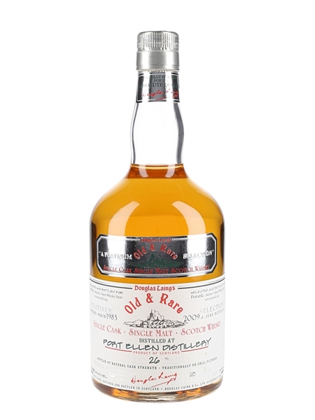 Port Ellen 1983 26 Year Old Platinum Selection Bottled 2009 - Douglas Laing 70cl / 56.4%