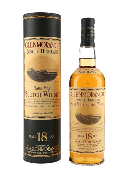 Glenmorangie 18 Year Old Bottled 1990s 75cl / 43%