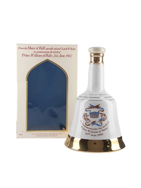 Bell's Ceramic Decanter Prince William Of Wales 1982 50cl / 40%