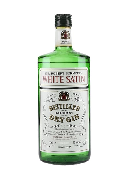 Sir Robert Burnett's White Satin Gin Bottled 1990s 70cl / 37.5%