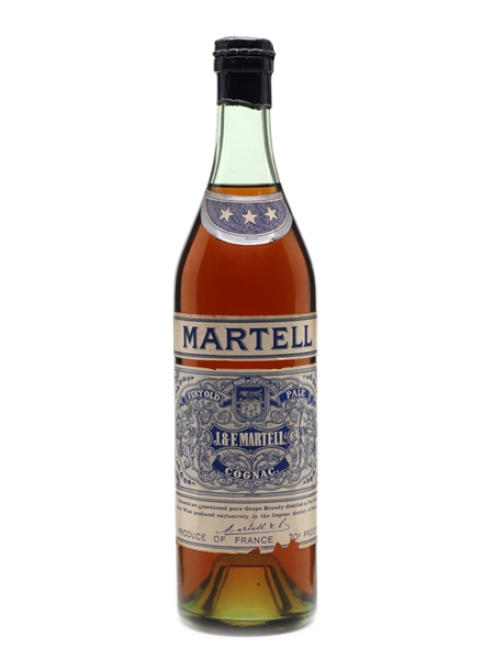 Martell 3 Star VOP Spring Cap Bottled 1950s 70cl / 40%