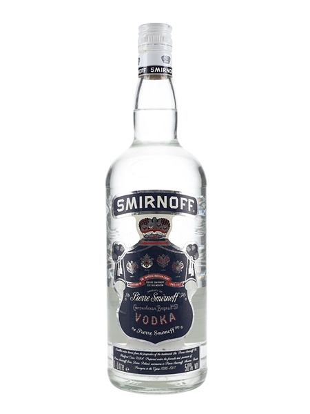 Smirnoff Blue Label Bottled 1990s 100cl / 50%