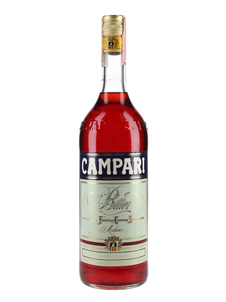 Campari Bitter Bottled 1990s-2000s 100cl / 25%