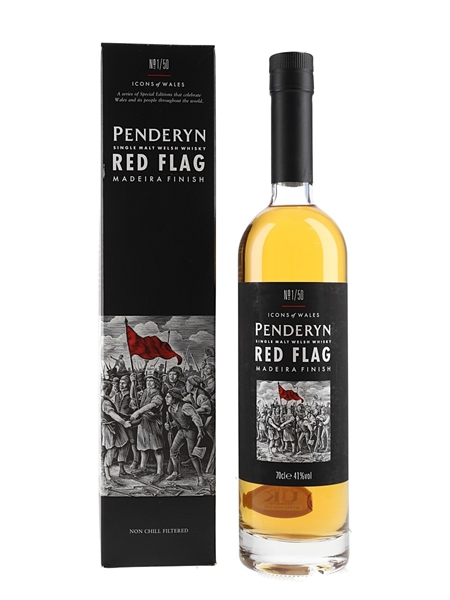 Penderyn Red Flag Madeira Finish 70cl / 41%