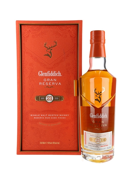 Glenfiddich 21 Year Old Reserva Rum Cask Finish 70cl / 40%