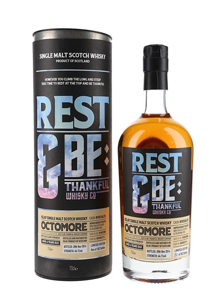 Octomore 2008 6 Year Old Bottled 2014 - Rest & Be Thankful Whisky Company 70cl / 64%