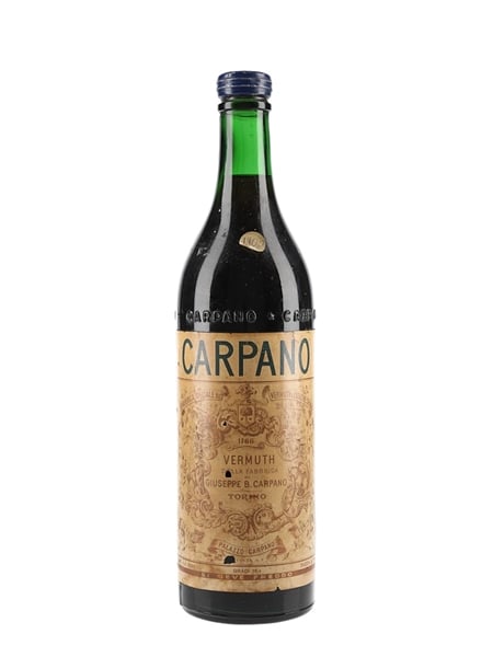 Carpano Vermuth Bottled 1960s 100cl / 16.5%