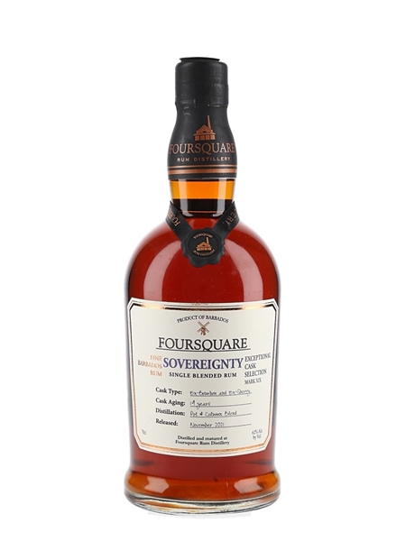 Foursquare Sovereignty 14 Year Old Bottled 2021 - Exceptional Cask Selection Mark XIX 70cl / 62%