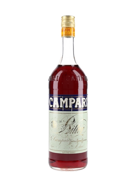 Campari Bitter Bottled 1980s - Duty Free 100cl / 28.5%