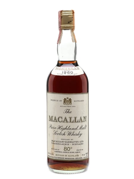 Macallan 1960 Campbell, Hope & King Bottled 1970s - Rinaldi 75cl / 46%