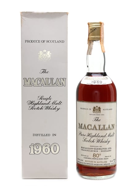 Macallan 1960 Campbell, Hope & King Bottled 1970s - Rinaldi 75cl / 46%