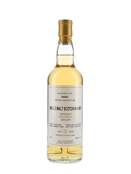Ben Nevis 2005 18 Year Old Cask 399 Bottled 2023 - Private Cask Bottling 70cl / 56.5%