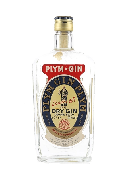 Coates & Co. Plym Gin Bottled 1990s - Stock 70cl / 40%