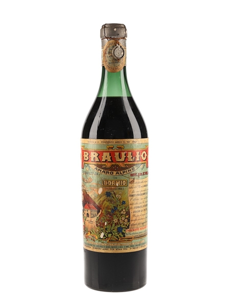 Braulio Amaro Bottled 1950s 100cl / 21%