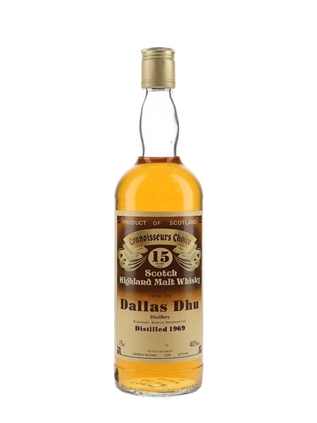 Dallas Dhu 1969 15 Year Old Bottled 1980s - Gordon & MacPhail 75cl / 40%