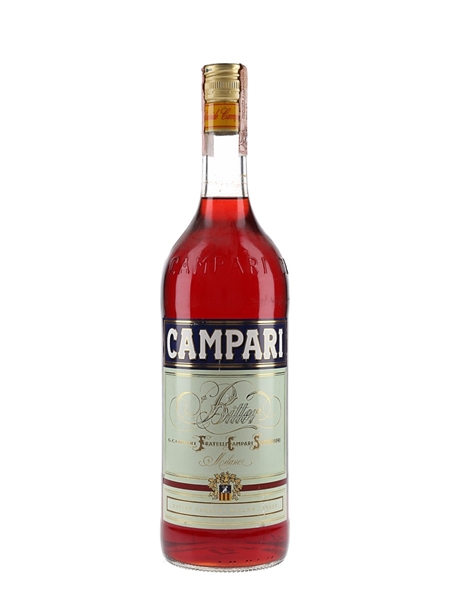 Campari Bitter Bottled 1990s-2000s 100cl / 25%