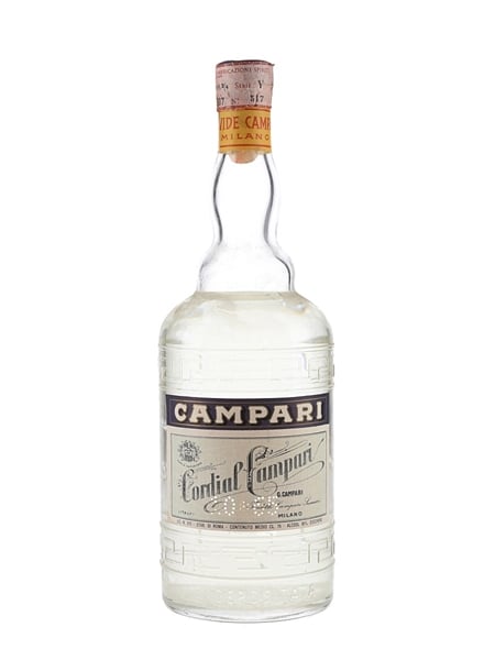 Campari Cordial Bottled 1960s 75cl / 36%