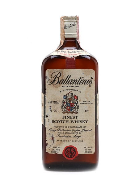 Ballantine's Finest Bottled 1970s - Salengo 75cl / 43%