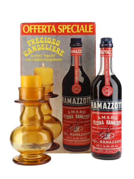 Amaro Felsina Ramazzotti With Candlestick Bottled 1950s-1960s 75cl / 30%