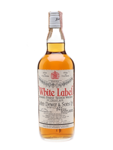 Dewar's White Label Bottled 1960s - Silva 75cl / 43%