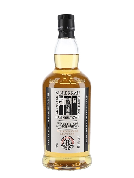 Kilkerran 8 Year Old Cask Strength Bourbon Cask Bottled 2022 70cl / 55.8%