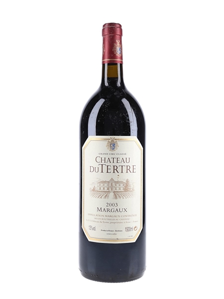 2003 Chateau Du Tertre Margaux Grand Cru Classe - Large Format 150cl / 13%