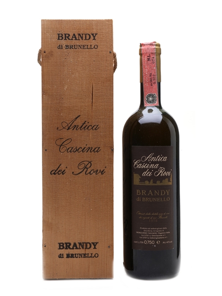 Brandy Di Brunello 1978 Gioacchino Nannoni 75cl / 42%