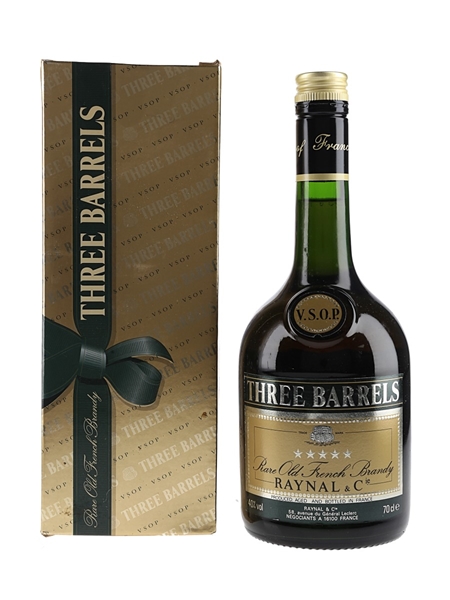 Three Barrels VSOP 5 Star Old Presentation 70cl / 40%