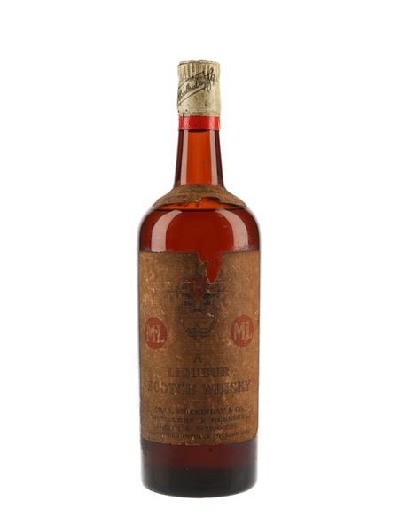 Mackinlay's 12 Year Old Bottled 1930s-1940s 75cl