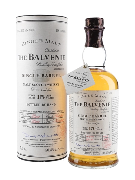 Balvenie 1981 15 Year Old Single Barrel 545 Bottled 1997 75cl / 50.4%