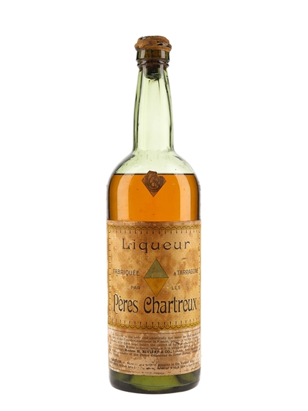 Chartreuse Yellow Bottled 1904-1930 - Tarragona 100cl