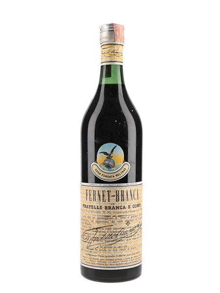 Fernet Branca Bottled 1960s-1970s 100cl / 45%