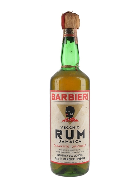 Barbieri Vecchio Jamaica Rum Bottled 1960s 100cl / 42%