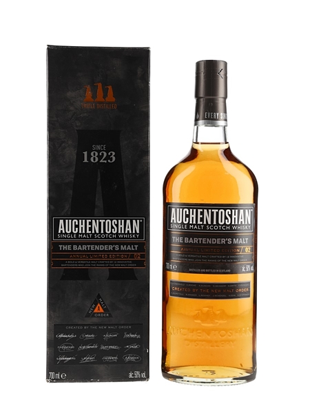 Auchentoshan The Bartender's Malt annual Limited edition 02 70cl / 50%