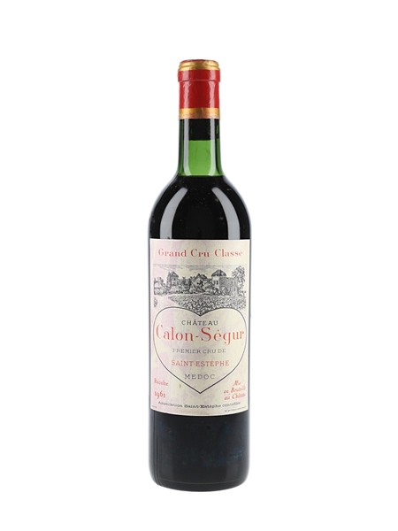 1961 Chateau Calon Segur Grand Cru Classe 75cl