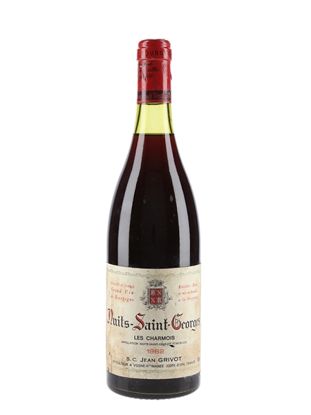 1982 Nuits Saint Georges Les Charmois Jean Grivot 75cl