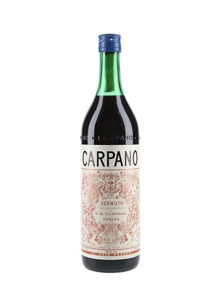 Carpano Vermuth Bottled 1970s 100cl / 16.5%