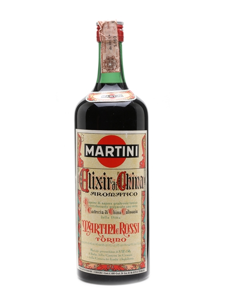 Martini Elixir Di China Bottled 1960s 100cl / 31%