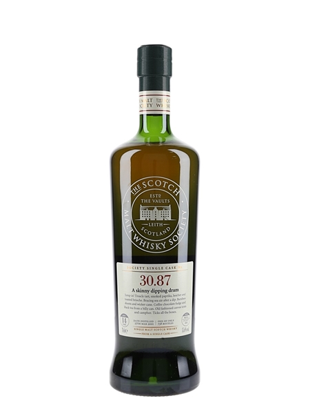 Glenrothes 2001 14 Year Old SMWS 30.87 A Skinny Dipping Dram 70cl / 55.6%