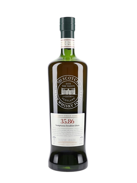 Glen Moray 2001 11 Year Old SMWS 35.86 Sumptuous Breakfast Dram 70cl / 59.3%