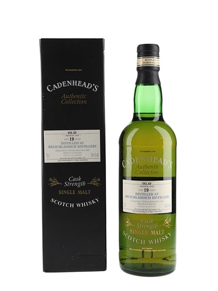 Bruichladdich 1979 19 Year Old Bottled 1998 - Cadenhead's 70cl / 54.4%