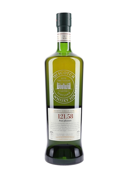 Isle of Arran 2002 10 Year Old SMWS 121.58 Pure pleasure 70cl / 57.8%